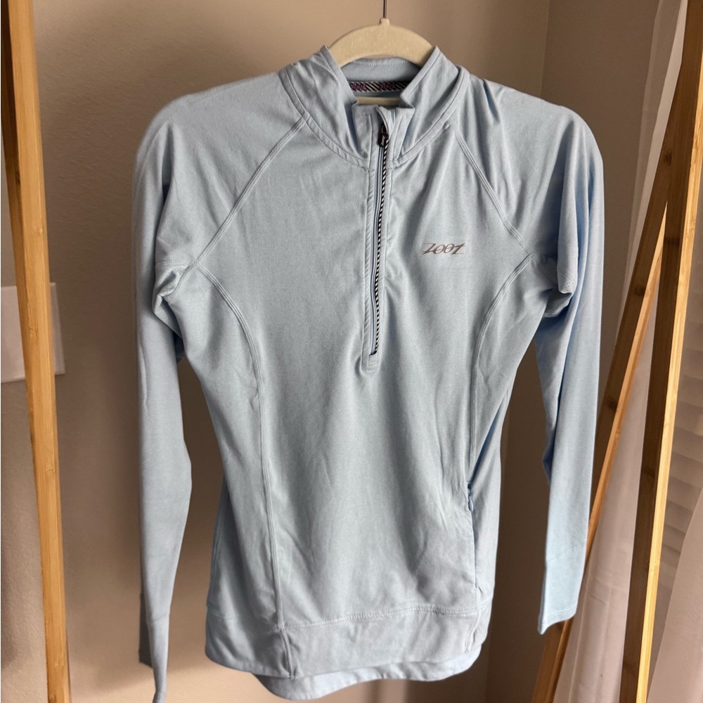 Zoot Sky Blue Long Sleeve Top